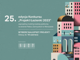 Internauto! Wybierz najlepszy projekt i zagłosuj w Konkursie ,,Projekt Łazienki 2023”. 